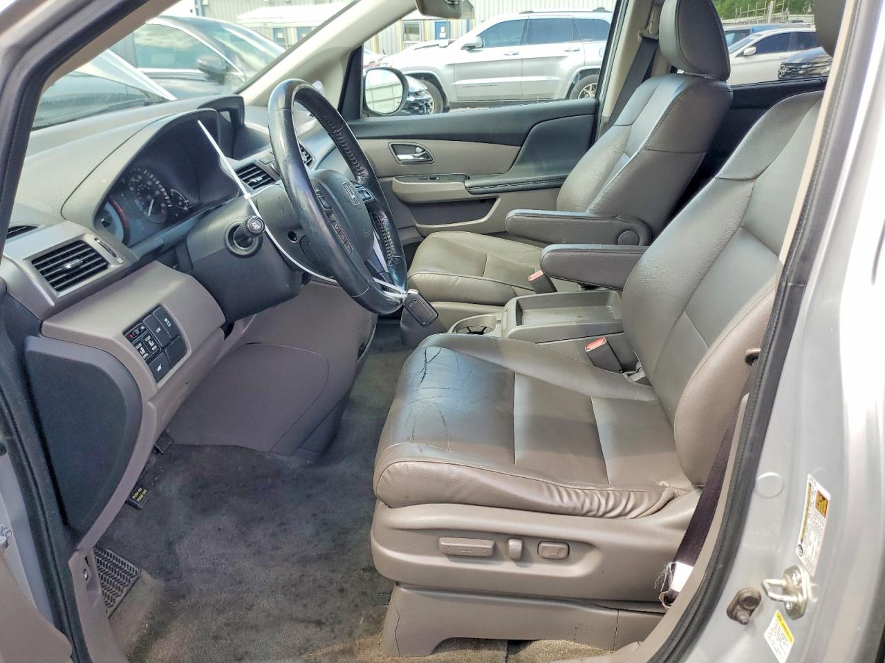 2014 Honda Odyssey Exl Silver vin: 5FNRL5H68EB138608