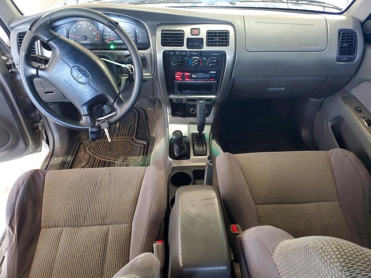 2002 Toyota 4runner Sr5 Silver vin: JT3HN86R320387336