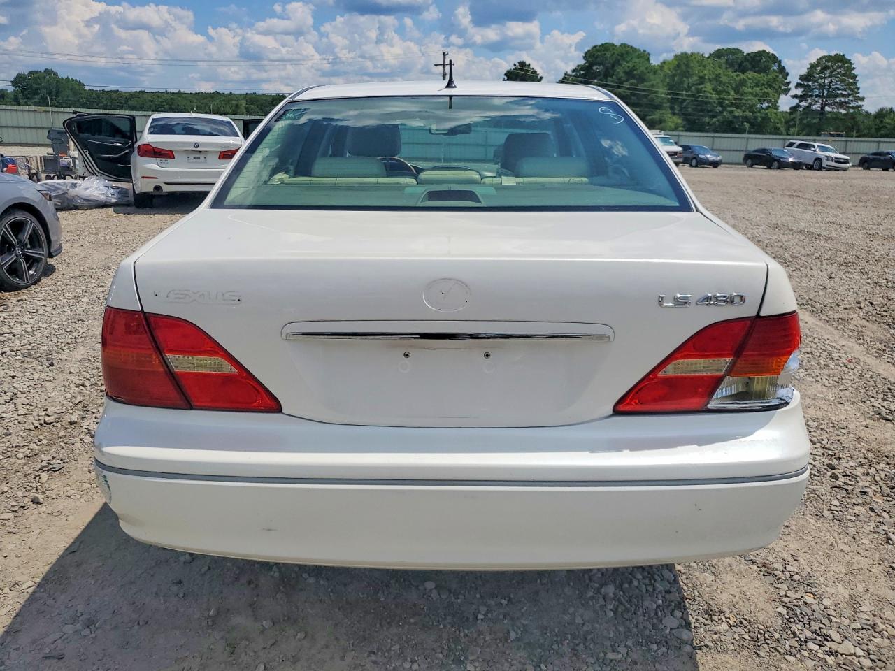 2003 Lexus Ls 430 White vin: JTHBN30F230102838