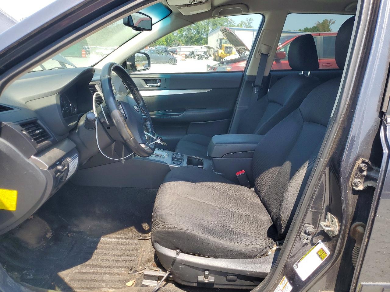 2012 Subaru Outback 2.5i Premium Черный vin: 4S4BRCCC8C3253247