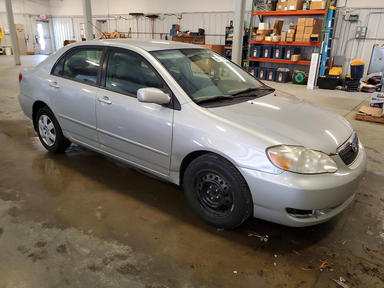2007 Toyota Corolla Le Silver vin: 1NXBR30E57Z901956