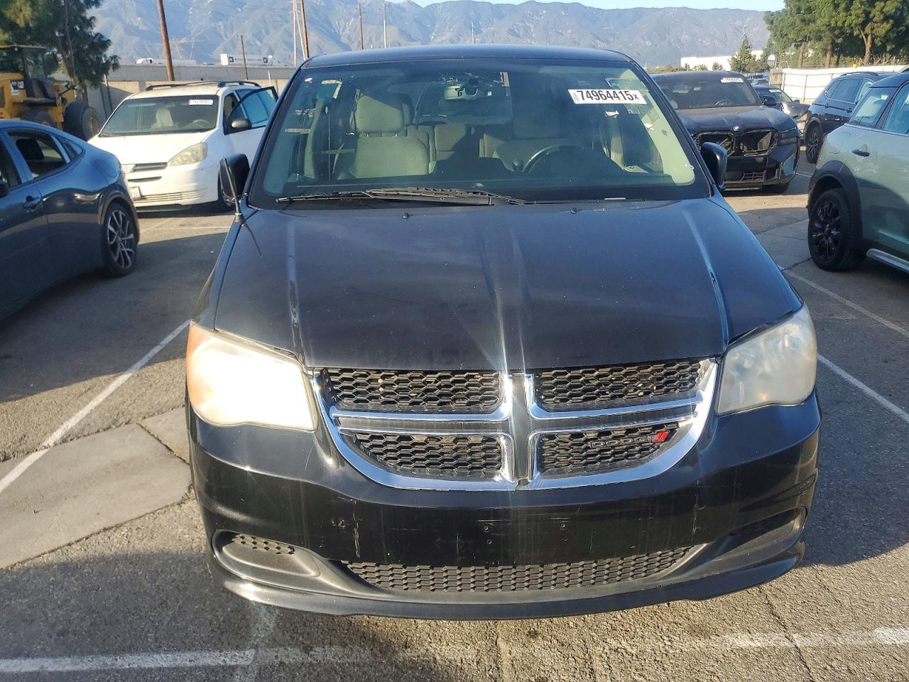 2015 Dodge Grand Caravan Se Black vin: 2C4RDGBG5FR512673