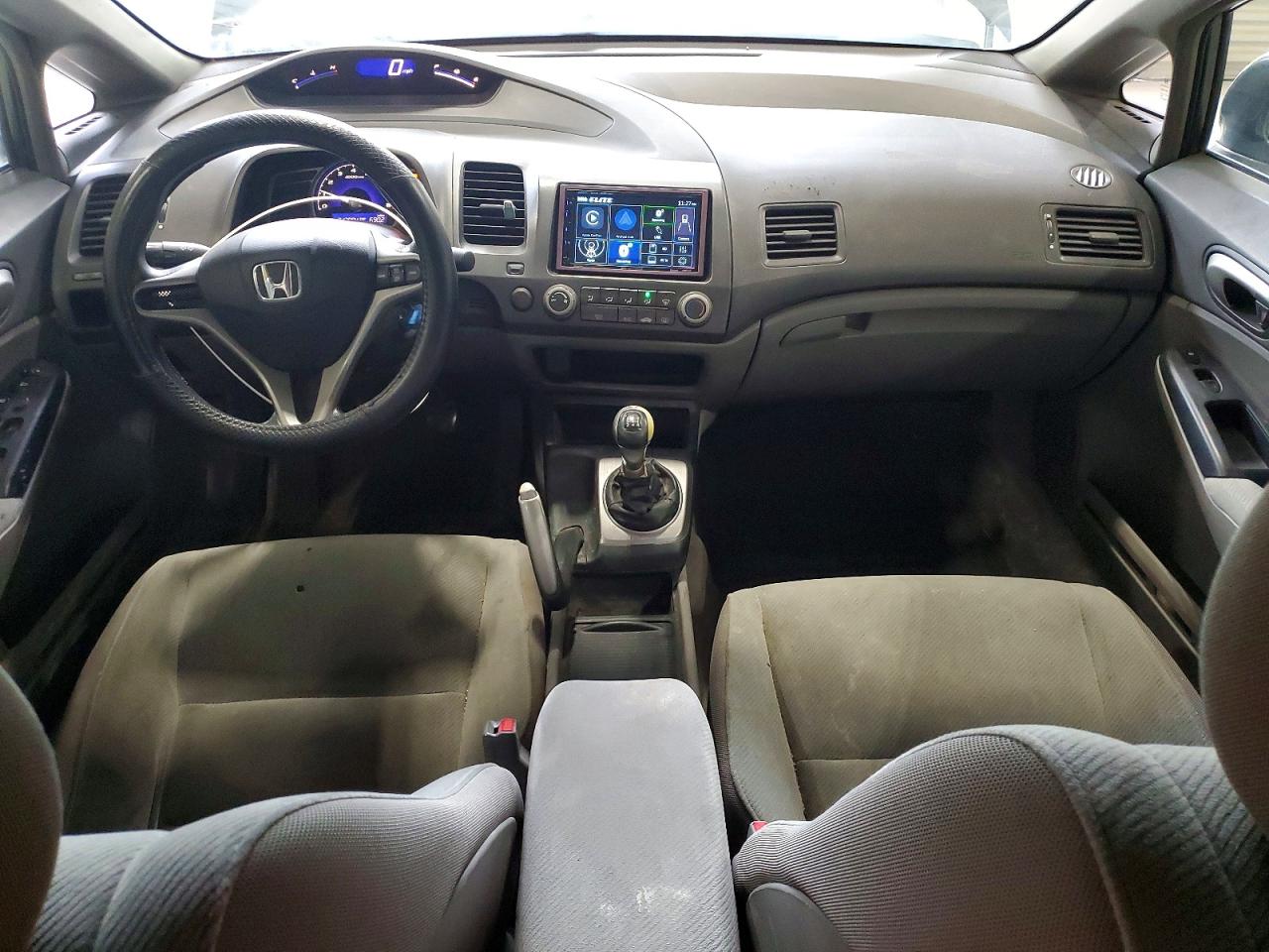 2011 Honda Civic Lx Gray vin: 2HGFA1E52BH516216