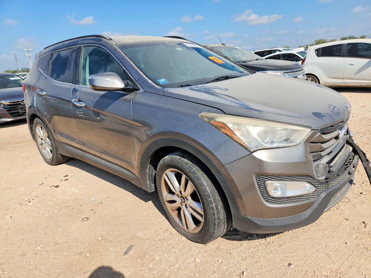 2014 Hyundai Santa Fe Sport 2.0t Gray vin: 5XYZU3LA7EG167118