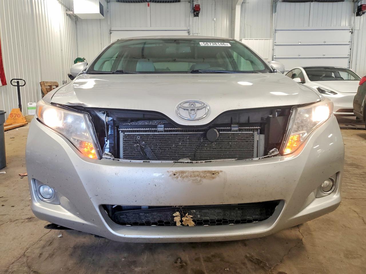 2012 Toyota Venza Le Silver vin: 4T3ZA3BBXCU060307