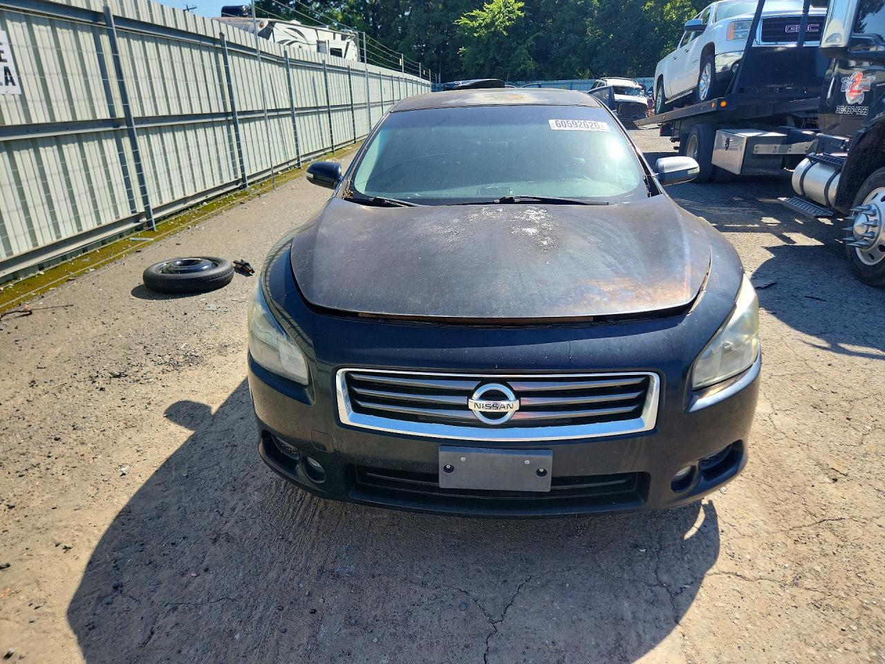 2012 Nissan Maxima 3.5 S Black vin: 1N4AA5AP1CC818047
