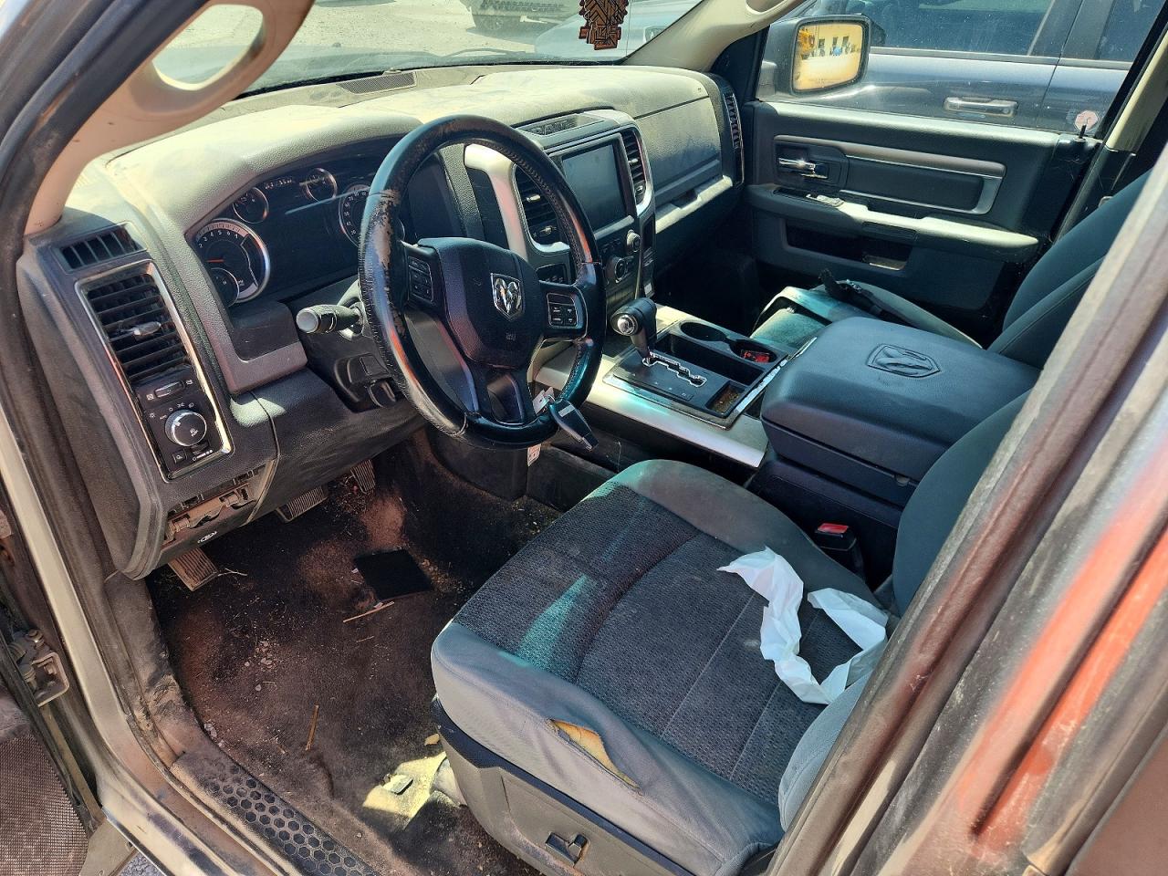 2013 Ram 1500 Slt Серый vin: 1C6RR7LT9DS592172