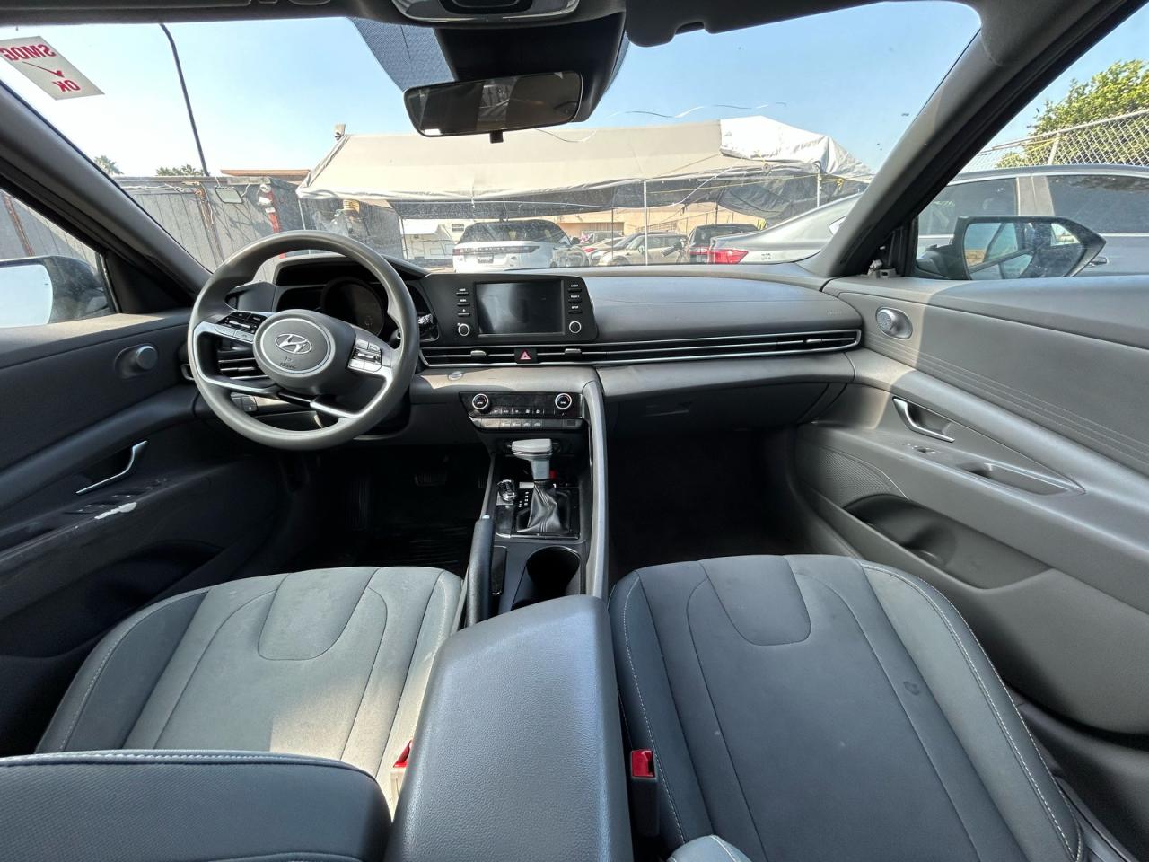 2021 Hyundai Elantra Sel Gray vin: 5NPLM4AG8MH013446