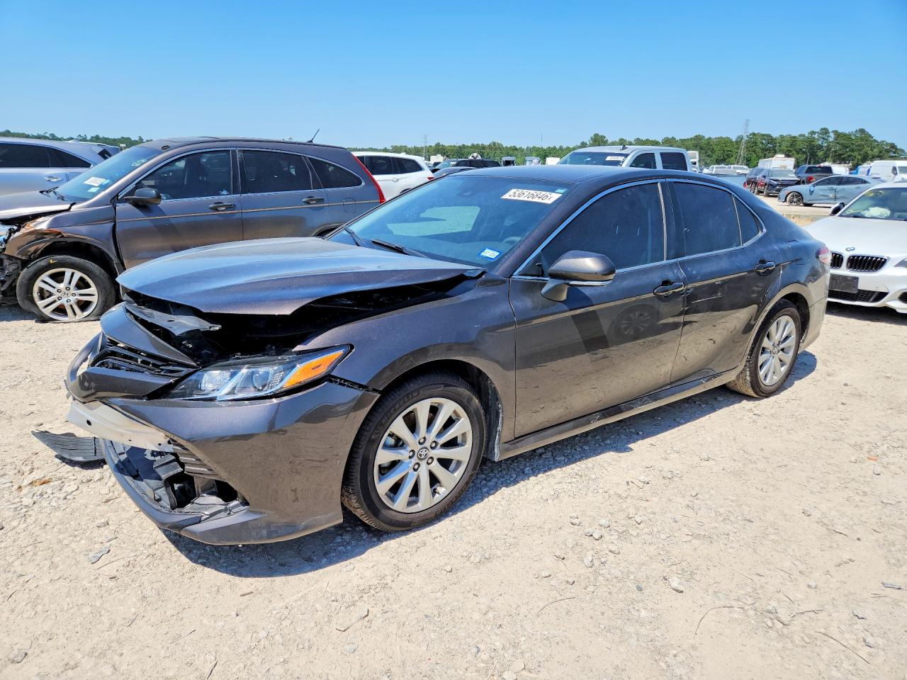 2020 Toyota Camry Le Коричневый vin: 4T1L11AK3LU301001