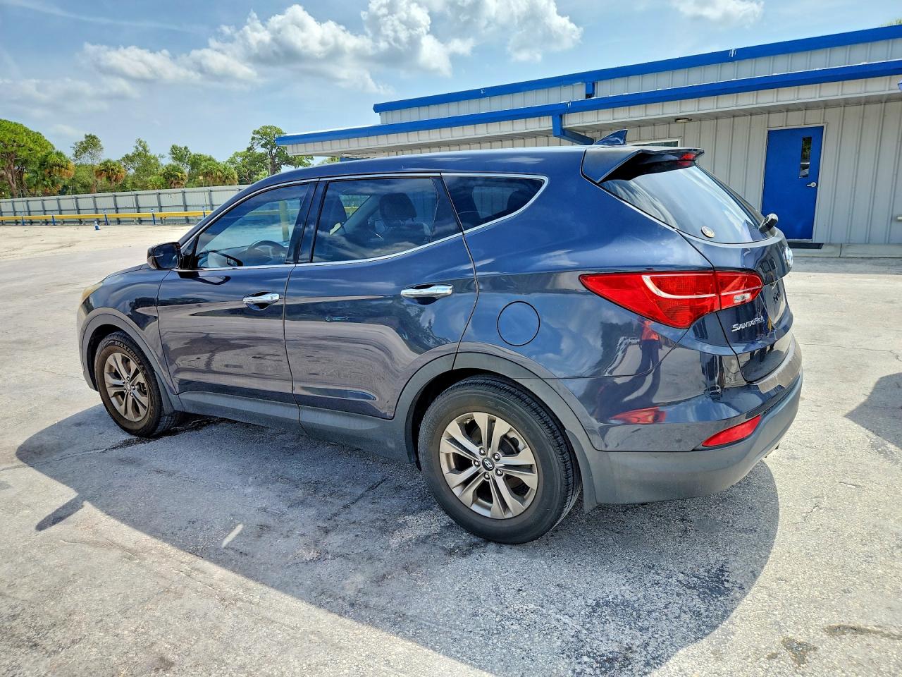 2015 Hyundai Santa Fe Sport 2.4l Blue vin: 5XYZT3LB4FG288072