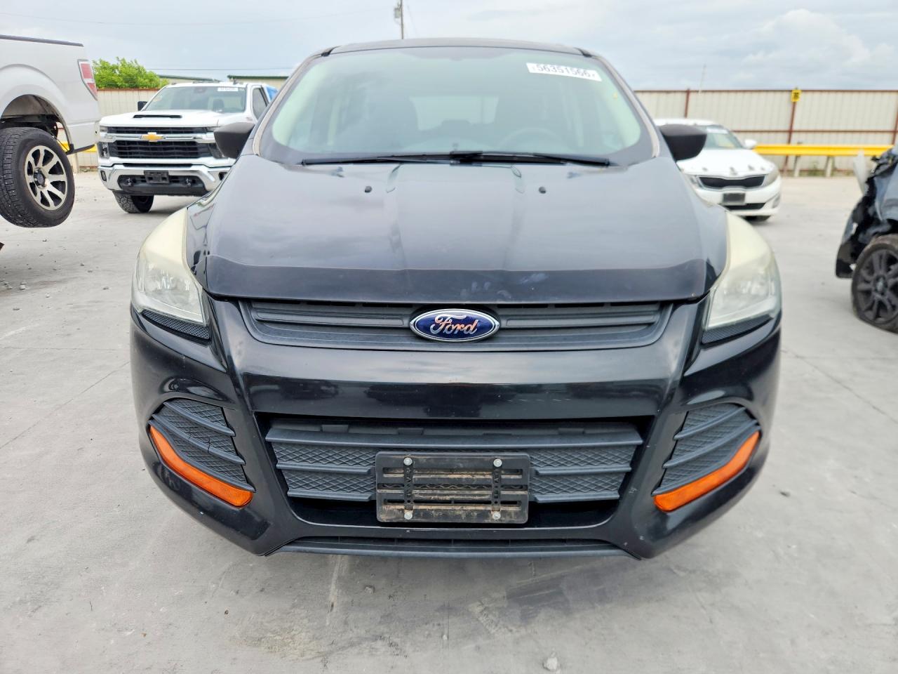 2013 Ford Escape S Black vin: 1FMCU0F78DUB37784
