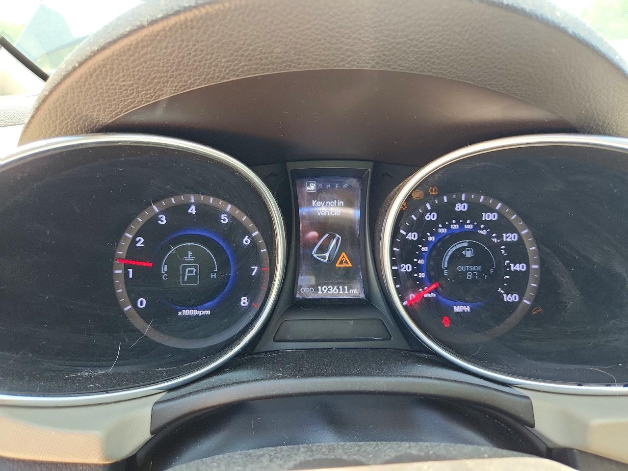 2013 Hyundai Santa Fe Sport 2.4l Green vin: 5XYZU3LB9DG035355
