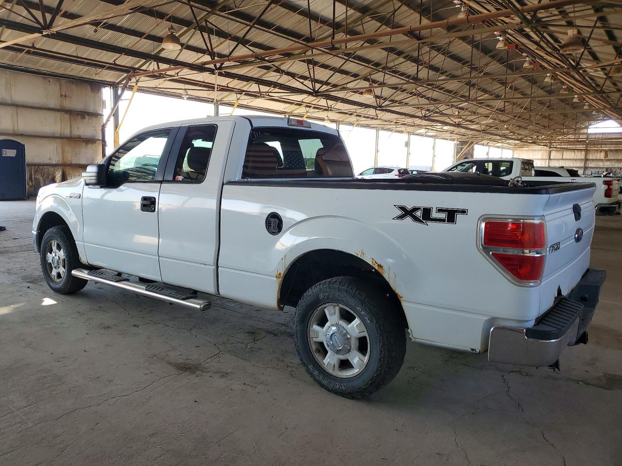 2010 Ford F150 Super Cab White vin: 1FTEX1C85AFC53256