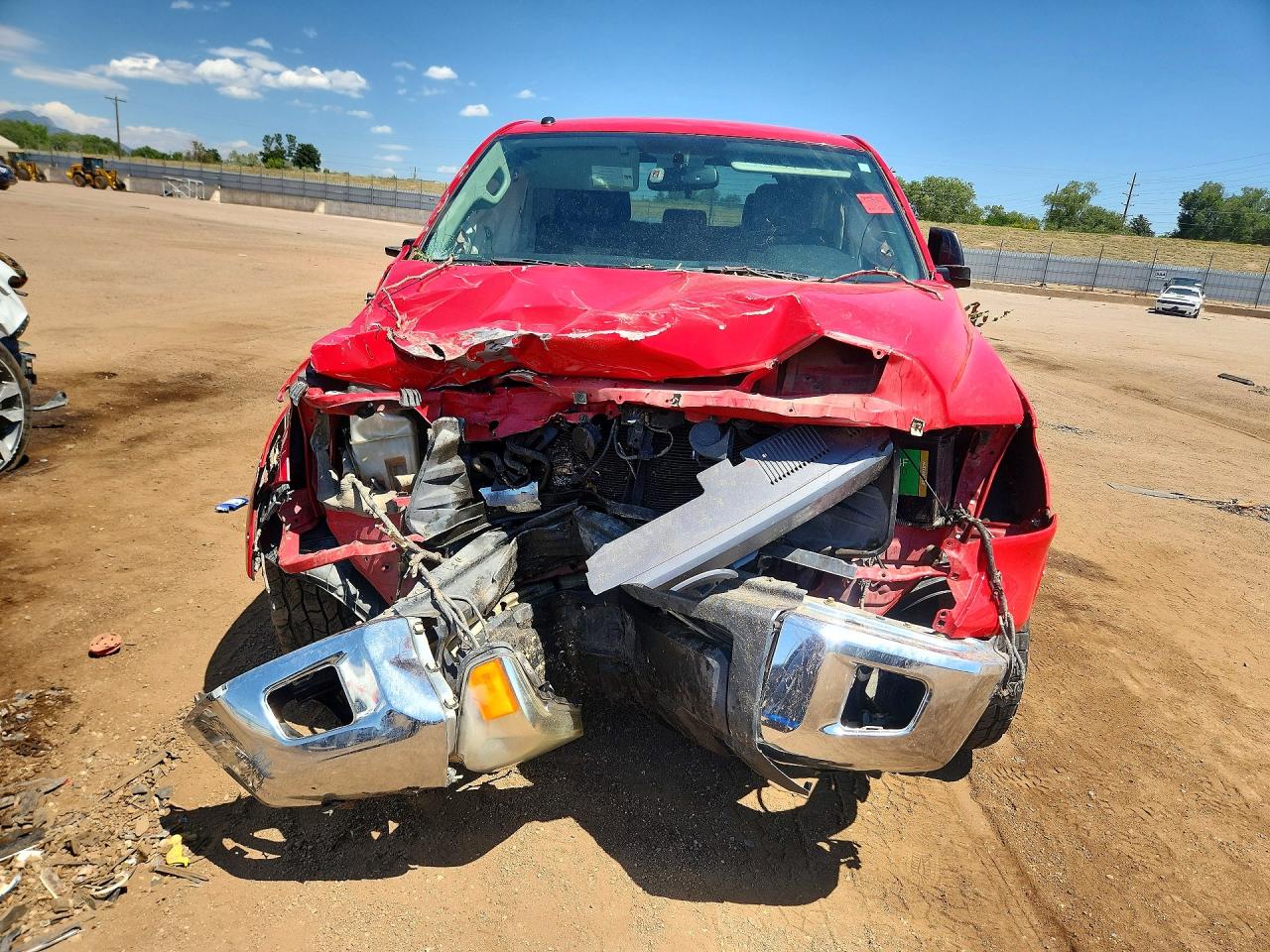 2014 Toyota Tundra Crewmax Sr5 Red vin: 5TFDY5F17EX404158