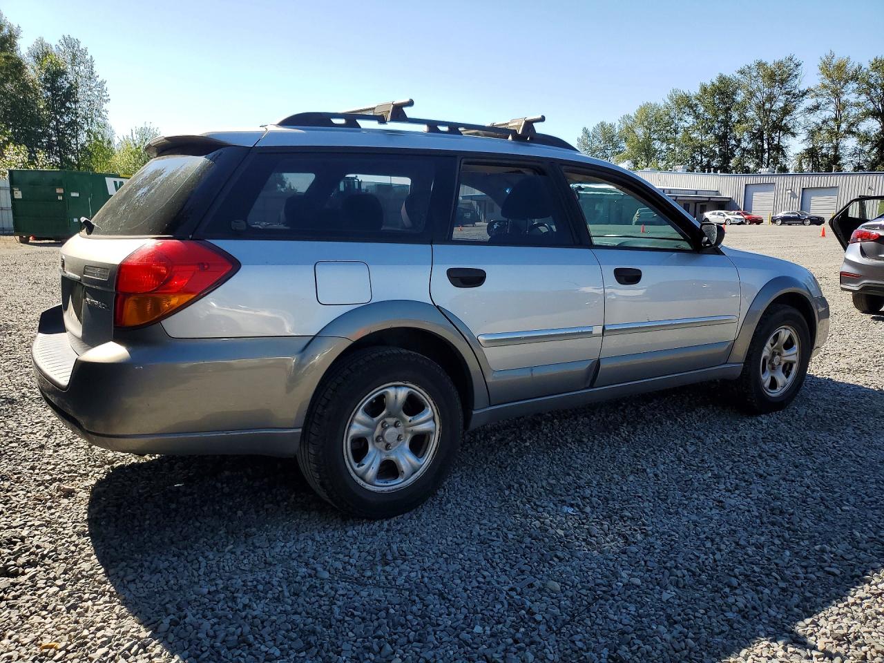 2007 Subaru Outback Outback 2.5i Silver vin: 4S4BP61C877302018