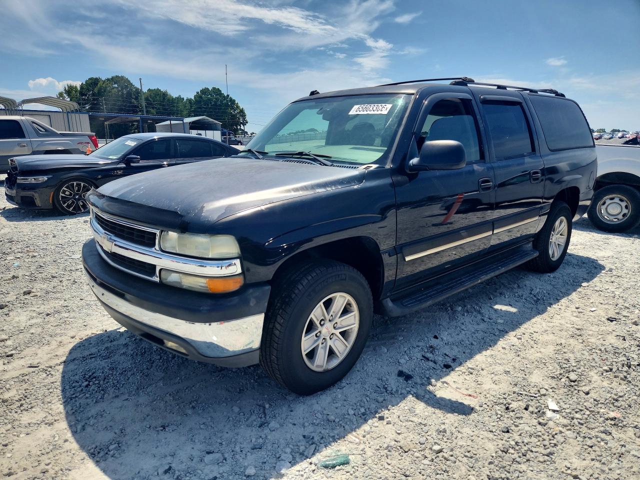 2004 Chevrolet Suburban C1500 Black vin: 1GNEC16Z74J313207