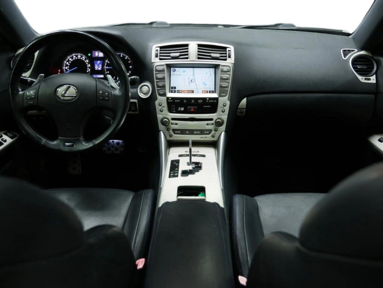 2008 Lexus Is-f Black vin: JTHBP262X85000593