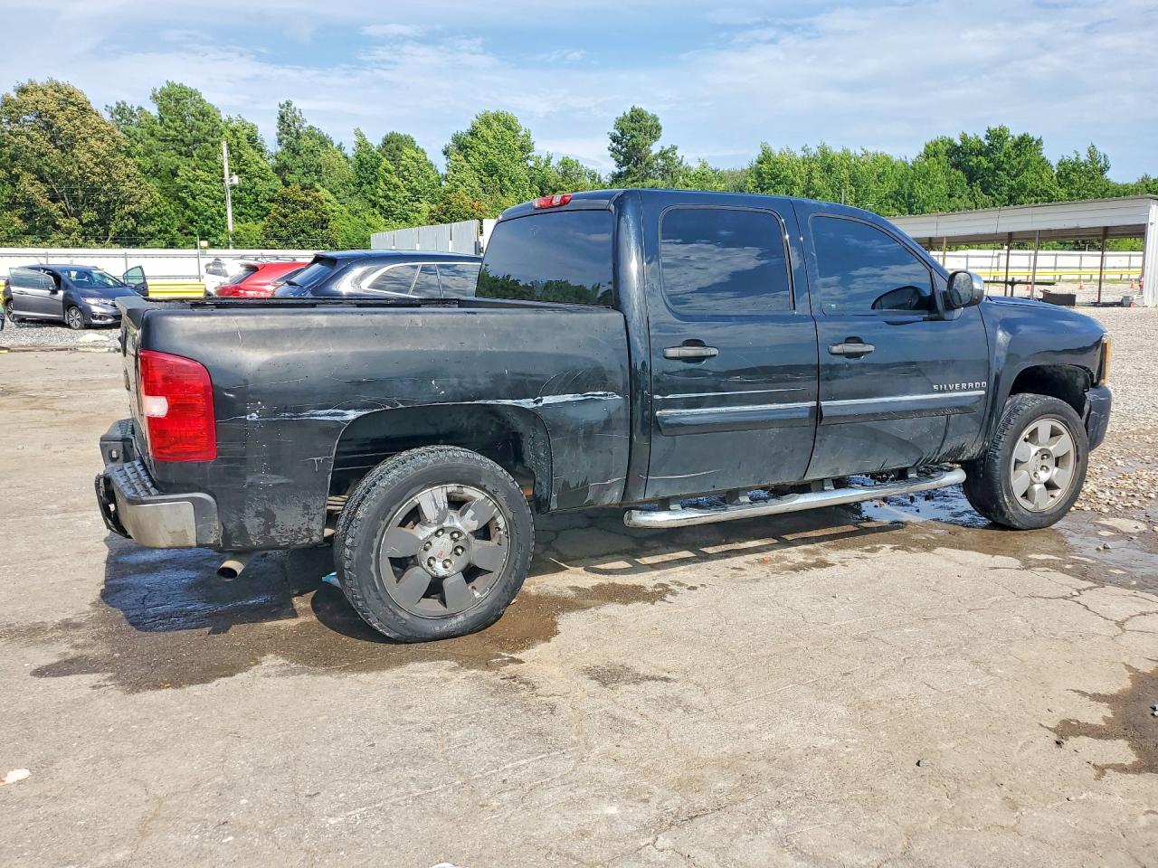 2013 Chevrolet Silverado C1500 Lt Black vin: 3GCPCSE07DG124536
