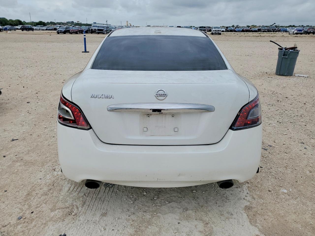 2012 Nissan Maxima 3.5 S White vin: 1N4AA5AP9CC852172