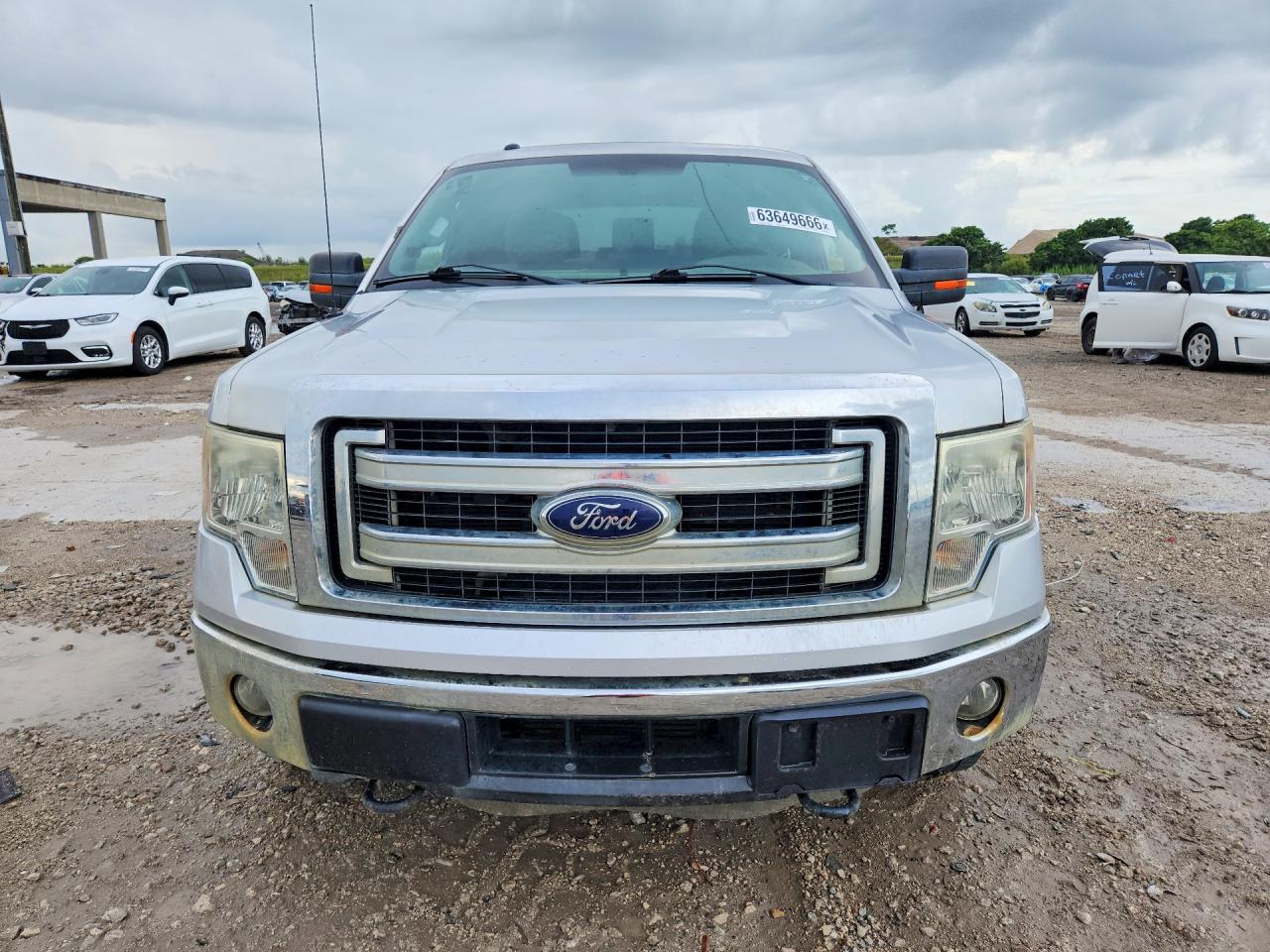 2014 Ford F150 Supercrew Silver vin: 1FTFW1ETXEFD05818