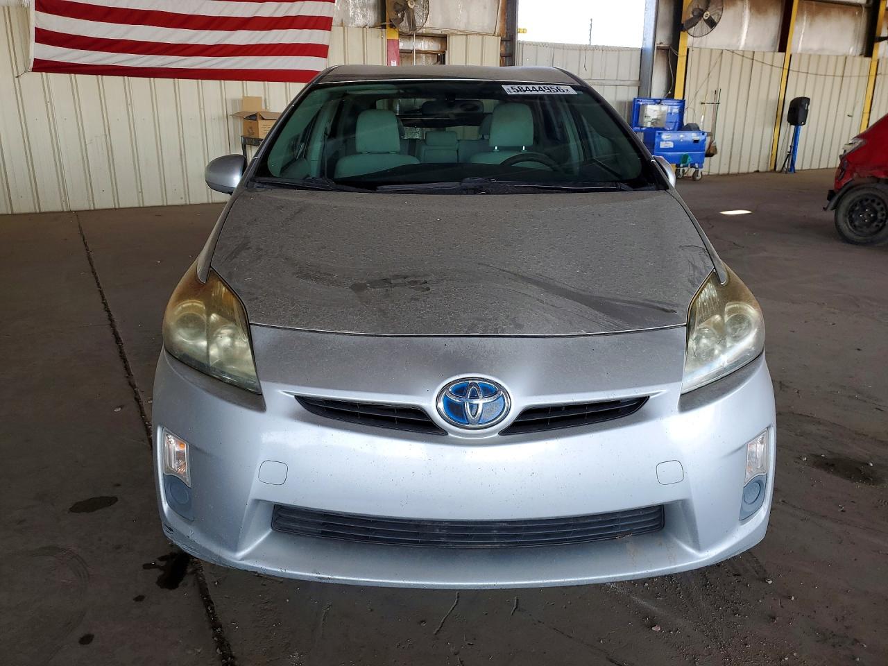 2010 Toyota Prius Ii Silver vin: JTDKN3DU3A0020642