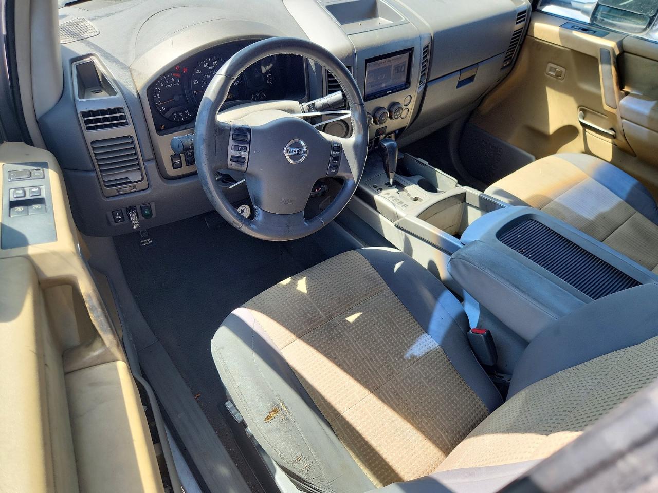 2004 Nissan Titan Xe Silver vin: 1N6AA06A64N526785