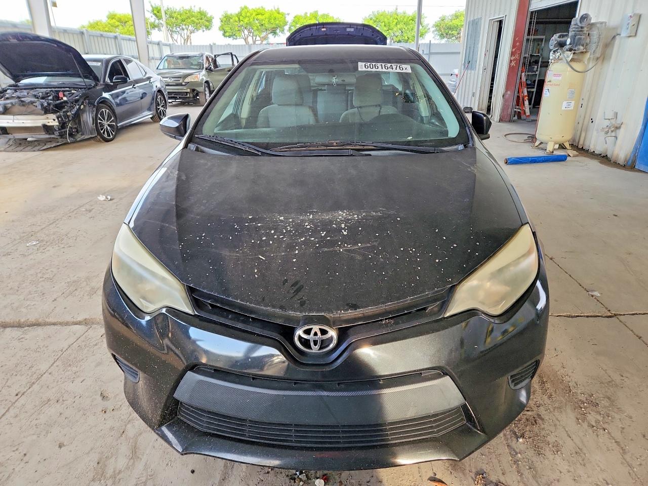 2014 Toyota Corolla L Black vin: 2T1BURHEXEC198374