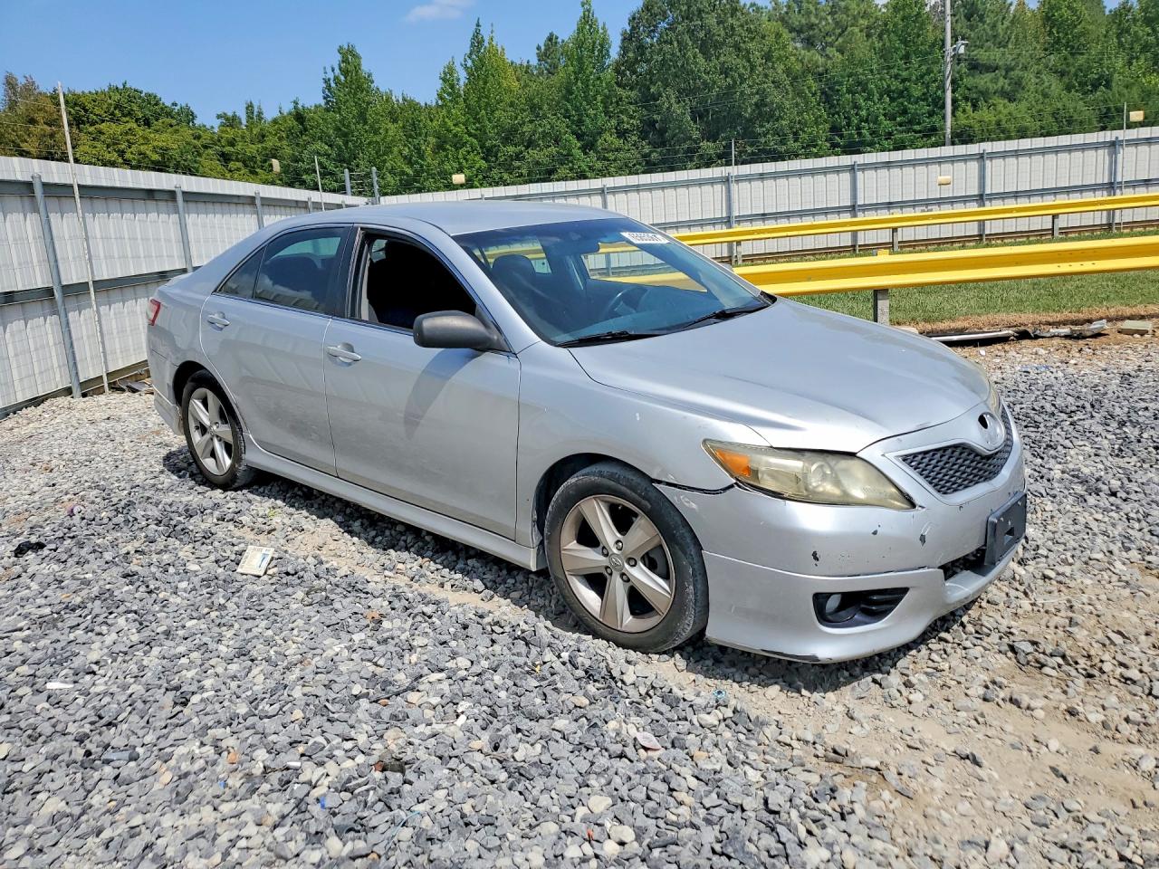 2010 Toyota Camry Se Silver vin: 4T1BF3EK6AU503749