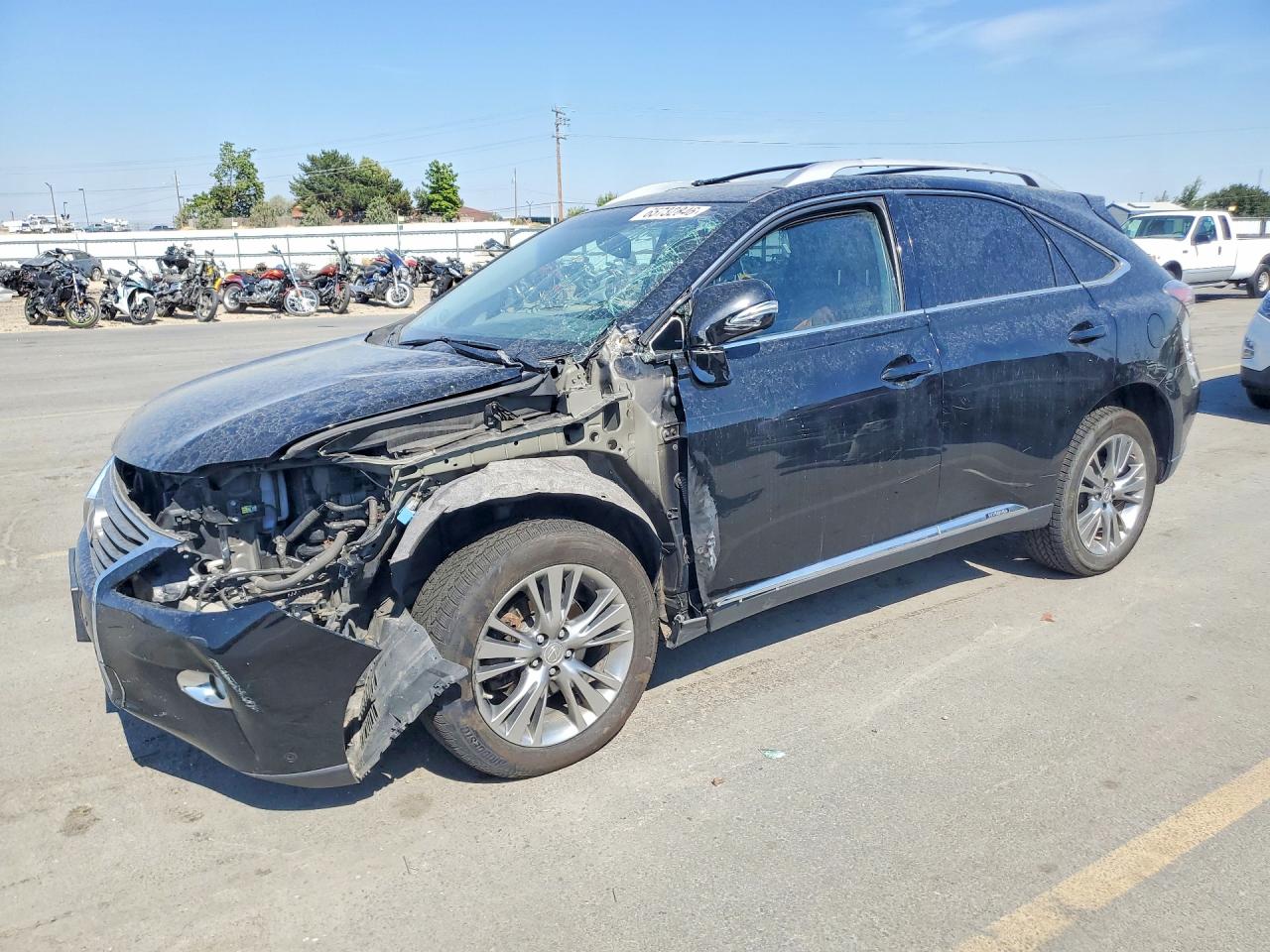 2014 Lexus Rx 450h Black vin: JTJBC1BA6E2068002