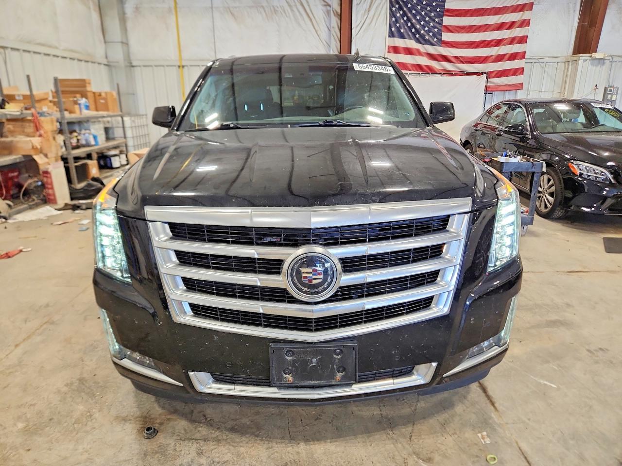 2015 Cadillac Escalade Esv Premium Черный vin: 1GYS4JKJ1FR199857