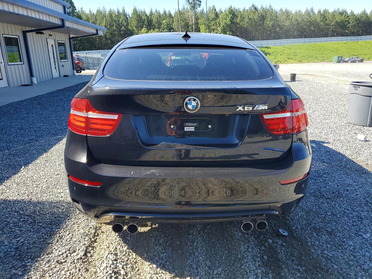 2013 Bmw X6 M Черный vin: 5YMGZ0C51DLL29961