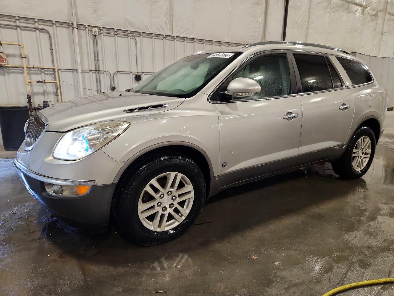 2008 Buick Enclave Cx Silver vin: 5GAEV13708J205671