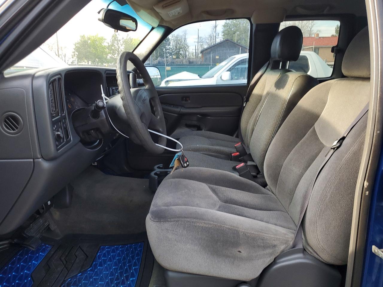 2004 Gmc New Sierra C1500 Blue vin: 1GTEC19V34Z222440