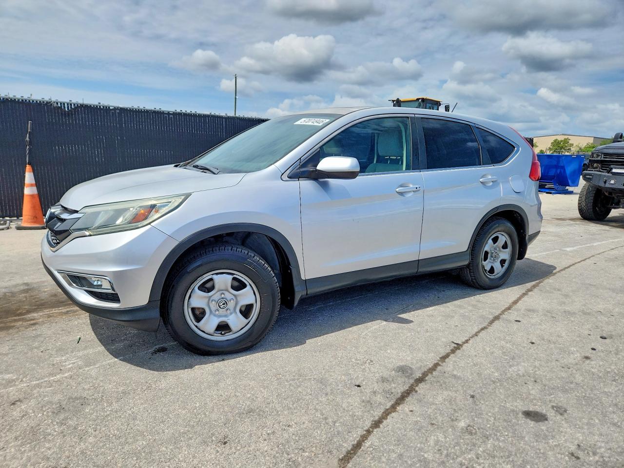 2015 Honda Cr-v Ex Silver vin: 2HKRM3H58FH501193