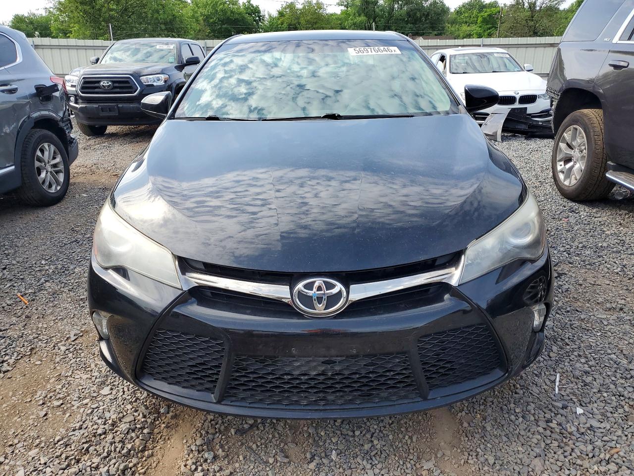 2017 Toyota Camry Se Black vin: 4T1BF1FK2HU791881