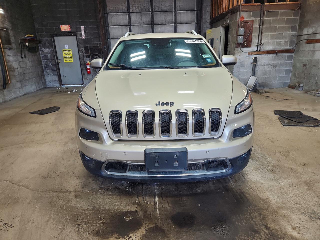 2015 Jeep Cherokee Limited Gold vin: 1C4PJMDS5FW608892