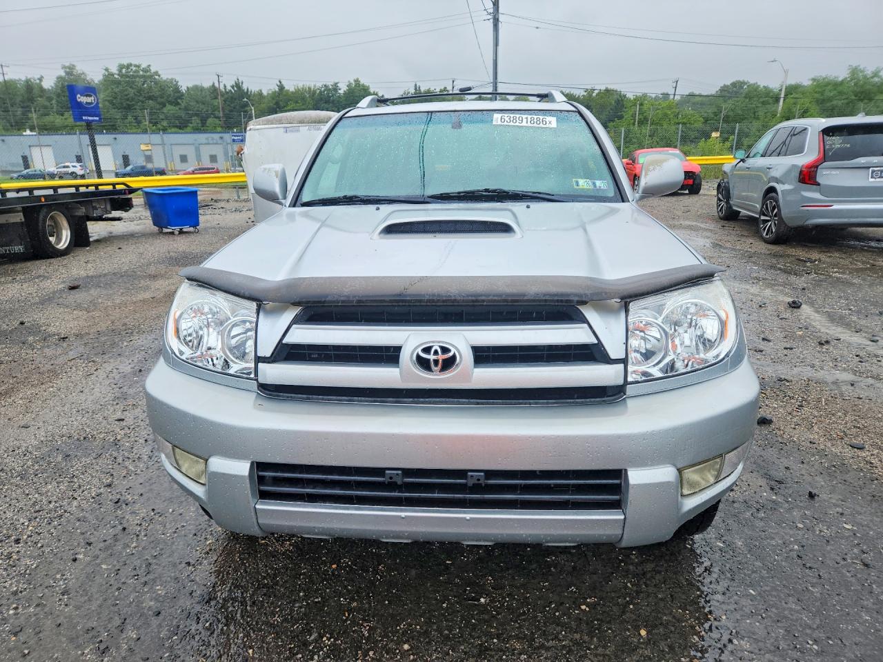 2004 Toyota 4runner Sr5 Silver vin: JTEBU14RX40039837