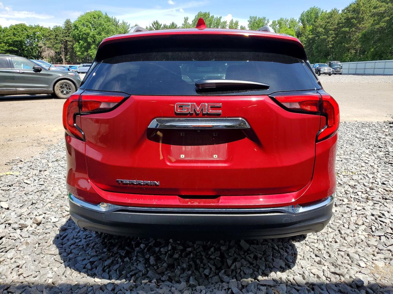 2019 Gmc Terrain Slt Red vin: 3GKALPEV9KL172109