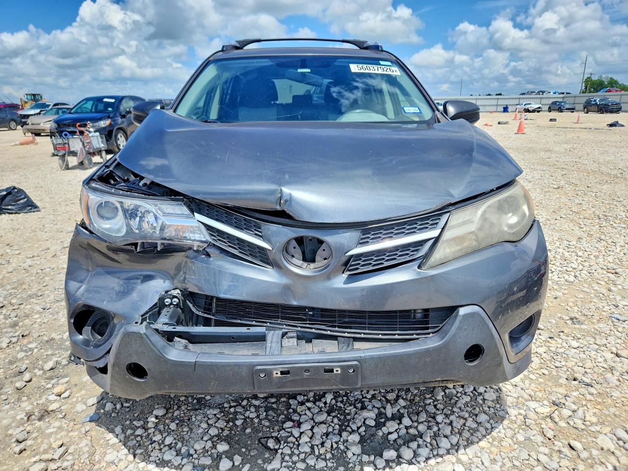 2015 Toyota Rav4 Le Gray vin: JTMZFREV9FD077238