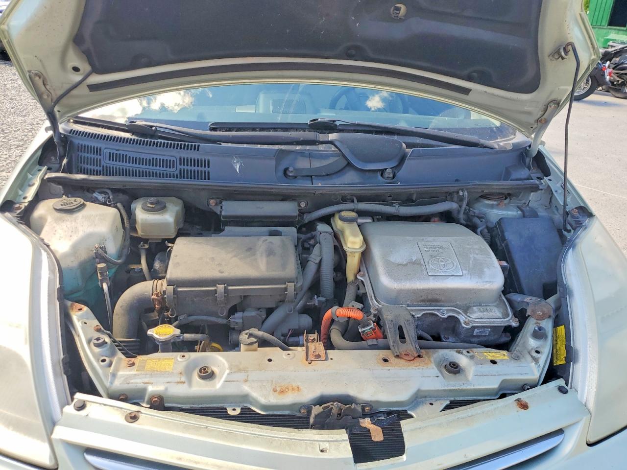 2009 Toyota Prius Base Зеленый vin: JTDKB20U793524520