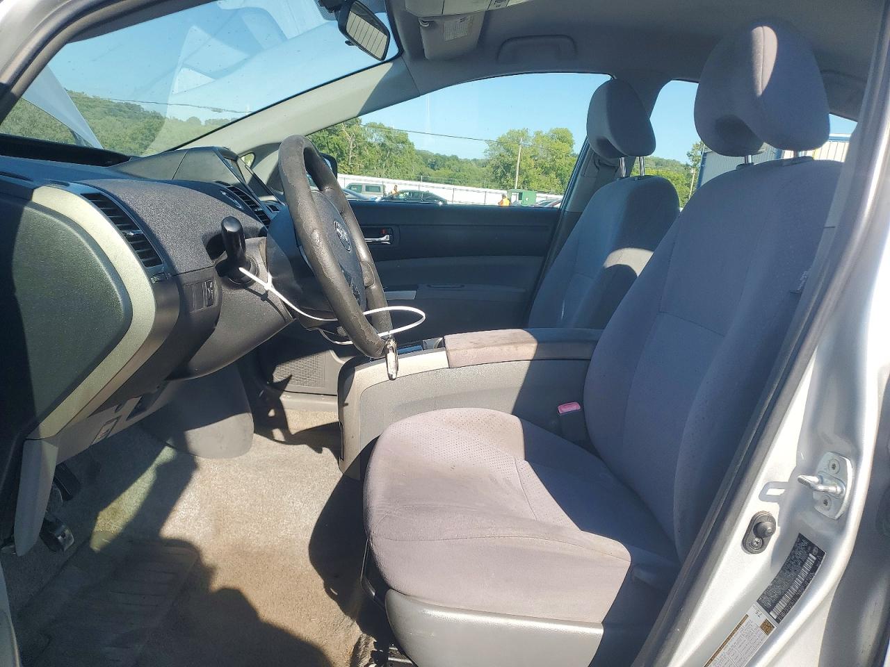 2008 Toyota Prius Base Silver vin: JTDKB20U687761829