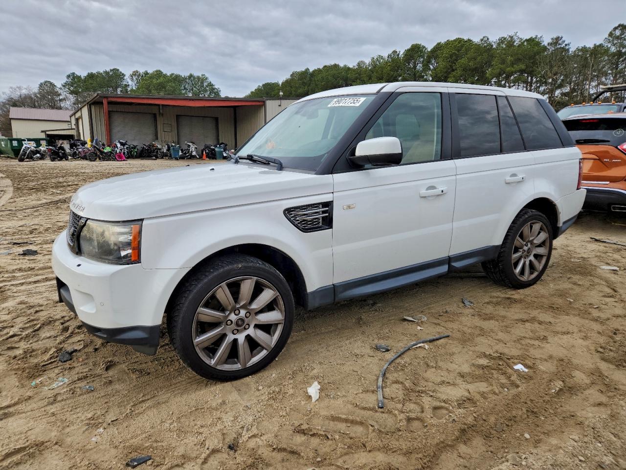 2013 Land Rover Range Rover Sport Hse Luxury White vin: SALSK2D45DA775267
