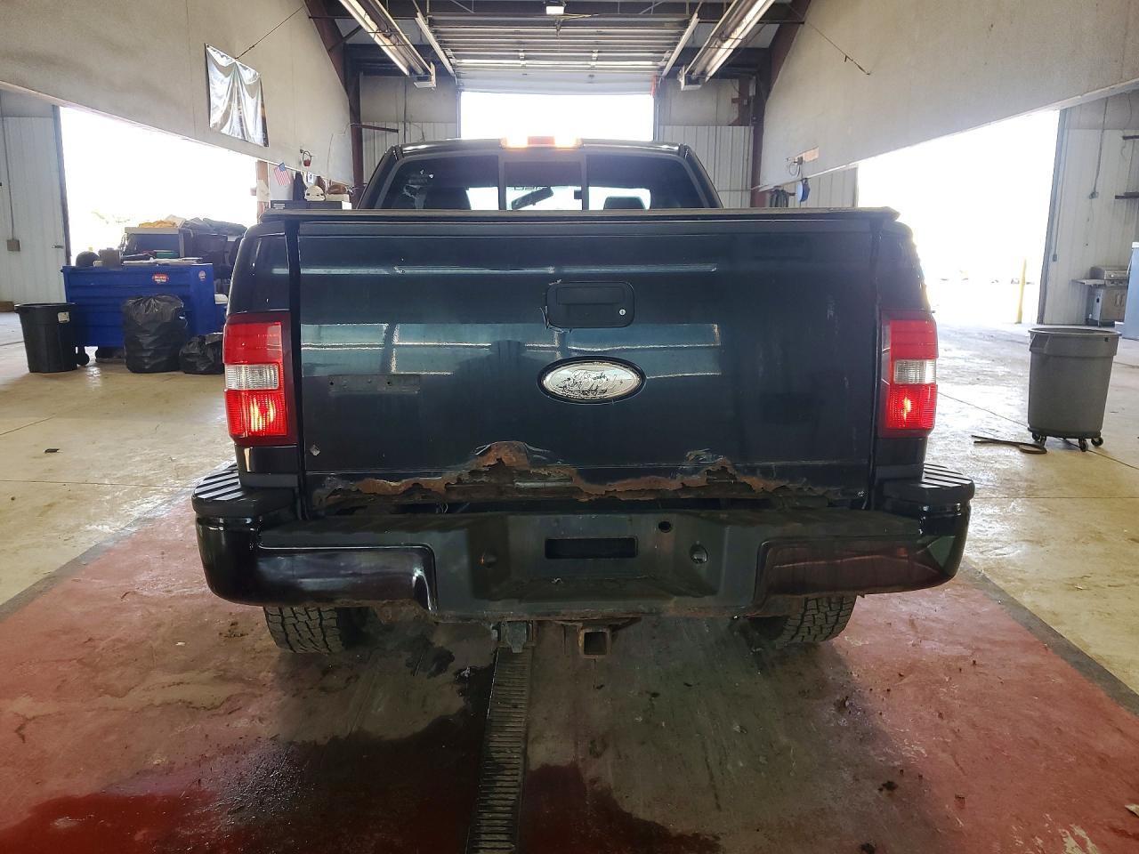 2007 Ford F150 Black vin: 1FTRF04WX7KC21401