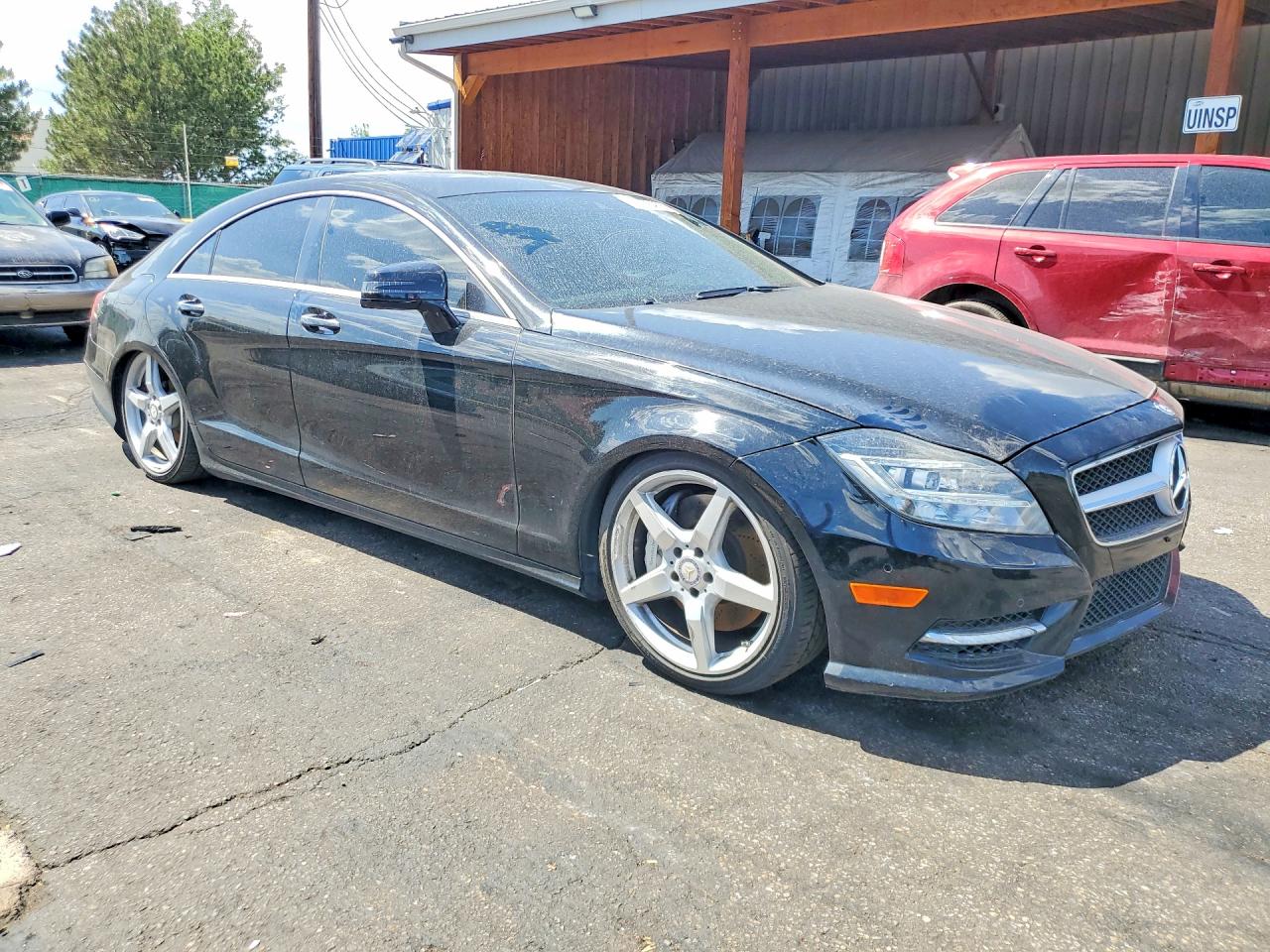 2014 Mercedes-benz Cls 550 Black vin: WDDLJ7DB5EA102576