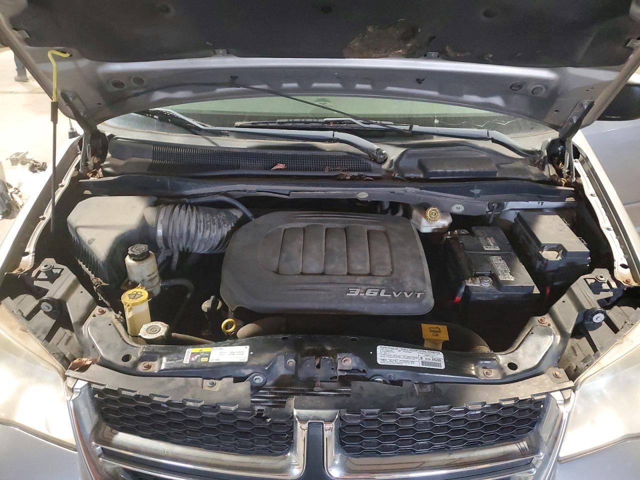 2013 Dodge Grand Caravan Se Silver vin: 2C4RDGBG1DR601119