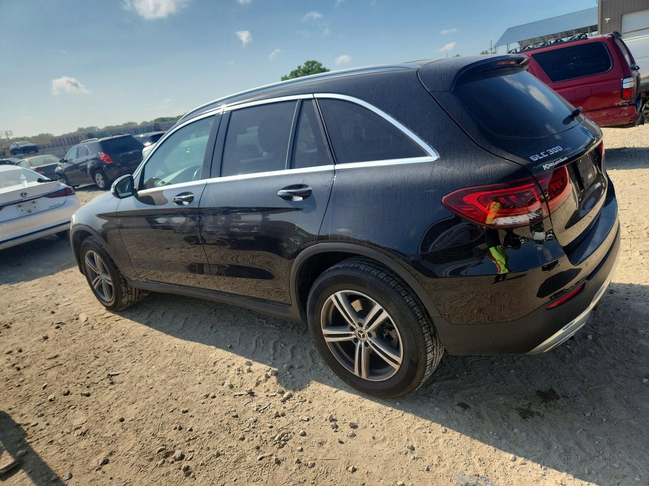 2020 Mercedes-benz Glc 300 4matic Black vin: WDC0G8EB9LF709848
