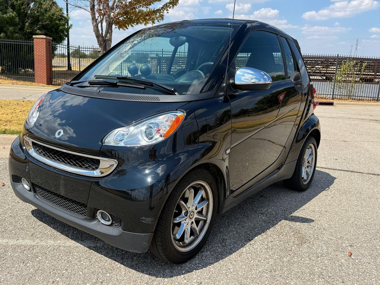 2009 Smart Fortwo Passion Черный vin: WMEEK31X99K268402