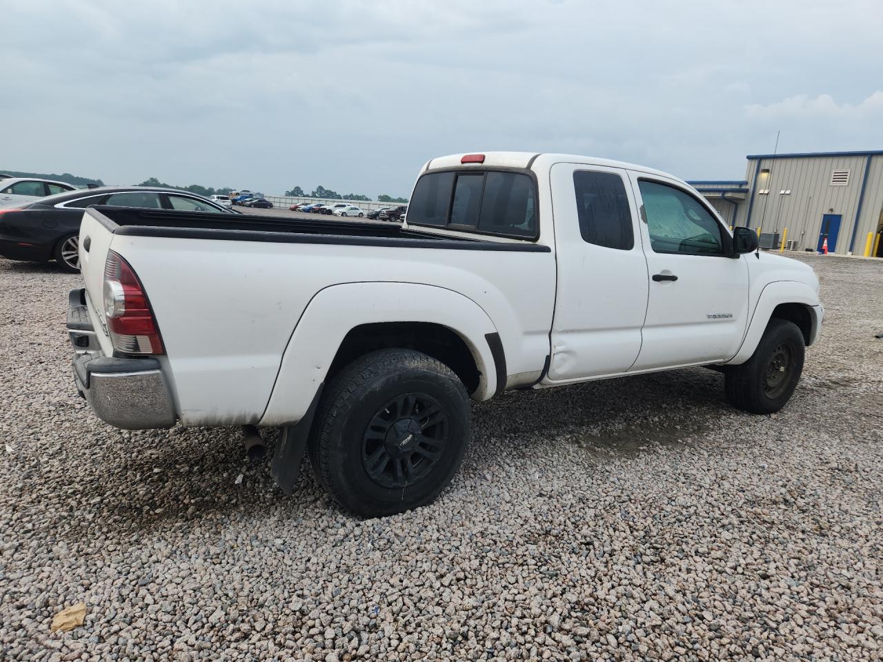 2012 Toyota Tacoma Prerunner Access Cab White vin: 5TFTX4GNXCX010063