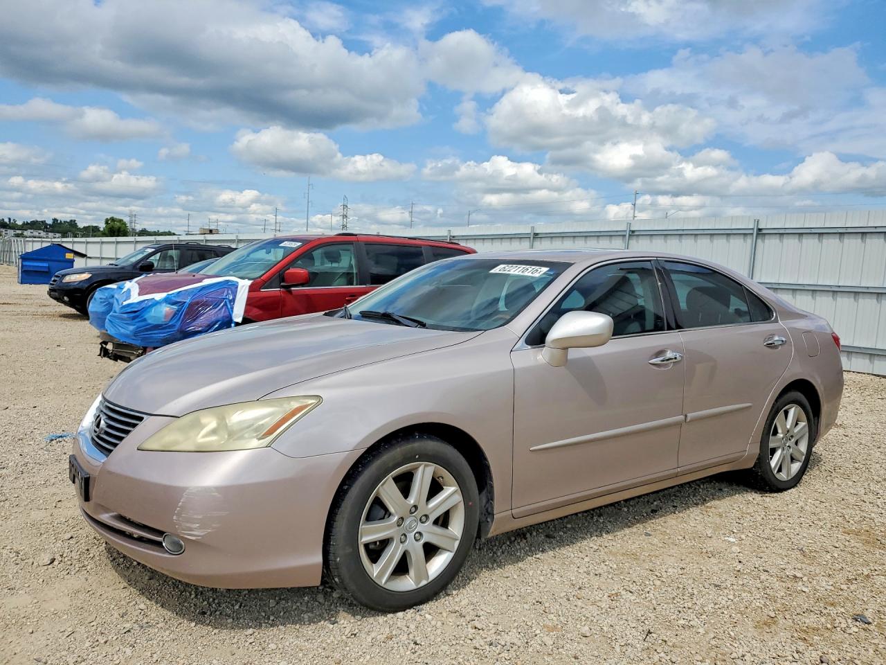 2007 Lexus Es 350 Gold vin: JTHBJ46G472128756