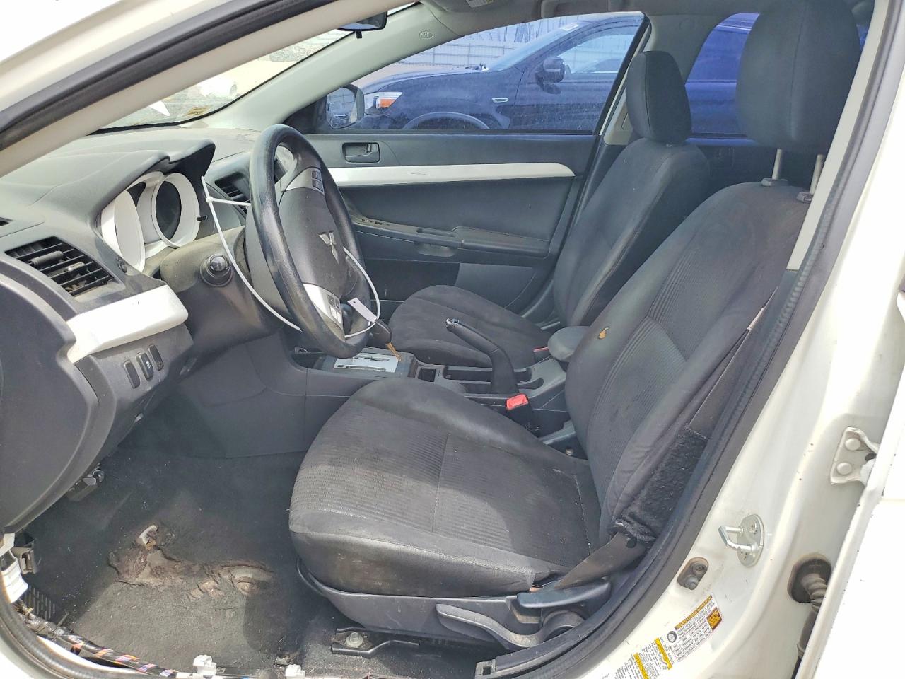 2015 Mitsubishi Lancer Es White vin: JA32U2FU3FU009732
